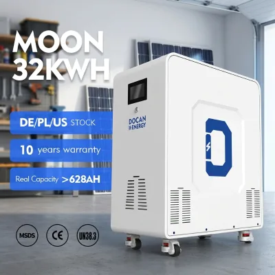2026 EU Germany Warehouse 32kWh 51.2V 628Ah LFP Battery Pack Duty Free for Home Solar System and Residential Energy Storage Kit