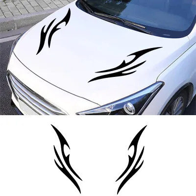 Car Hood Stickers, Hood Sports Stickers, Decals, Modified Body Stickers
