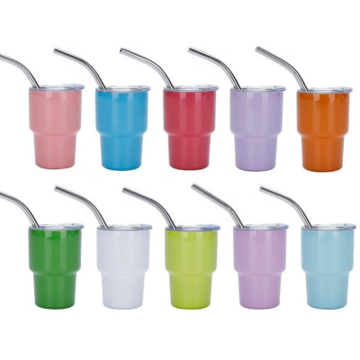 2oz Tumbler Stainless Steel Cute Cup Shot Tumbler Mini 3oz Tumbler Shot Glass