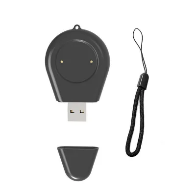Portable Magnetic Wireless Watch Charger Dock Smart Keychain Compatible with Huami Amazfit Cheetah Pro AC Output for Laptop Use