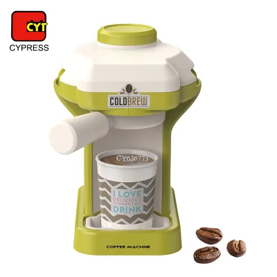 Wholesale Cute Mini Coffee Machine Toy for Kid Kitchen Play Set for Kids With Single Cup