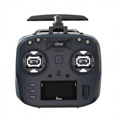 Electric Jumper T14 2.4Ghz/915Mhz 1W ELRS Remote Control CNC Hall Sensor Gimbals Bi-directional Foldable Antenna OLED Display