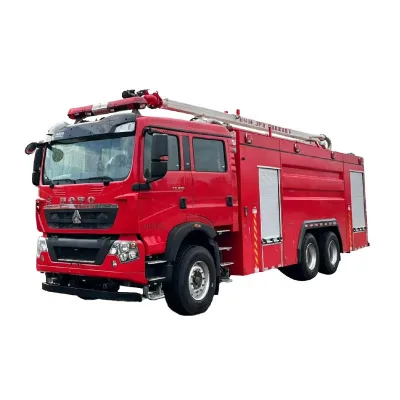 Sinotruk Howo Aerial Platform Fire Truck High Altitude Fire Fighting Rescue Vehicle for Urban High-rise Emergency