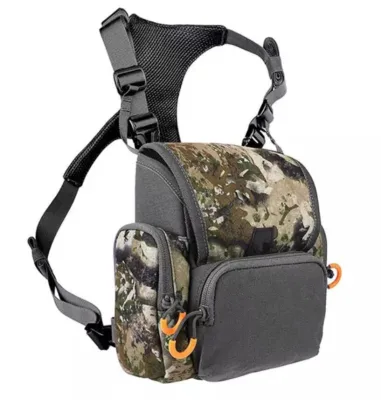 Hot Sell Outdoor Hunting Waterproof Camo Bino Harness case Pack Binocular Harness Pack Hunting Front Backpack Vest