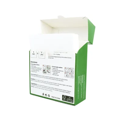 Custom 11*14cm Eco-Friendly Fresh Scent Deep Clean Detergent for Clothes Laundry Detergent Sheets