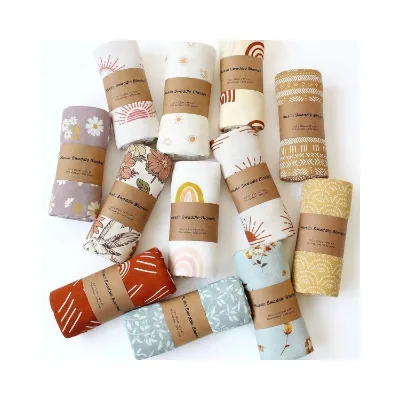 Newborn Comfortable Baby Blanket Breathable Blankets for Winter Cartoon Baby Swaddle Blanket