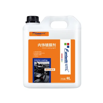 4L 260ml 120ml Volume Car Interior Coating Suit for Leather Dashboard Plastic Rubber Parts Restore