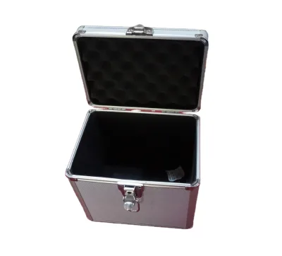 ALUMINUM CARRY STORAGE CASE DJ EQUIPMENT CD for PHOTOGRAPHY CAMERA MUSIC BOX Model XY-452 Guangdong