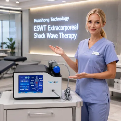 Desktop Electromagnetic Shock Wave Device 50-200mJ for Erectile Dysfunction Physiotherapy Clinics and Rehab Use