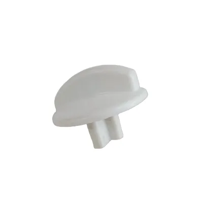 White Washing Machine Timer Knob Controls the Wash Cycle Duration Precisely for Daily Laundry Needs