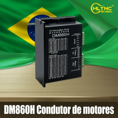 Free Shipping Brazil Shipped DM860H Electric DC Hybrid Stepper Motor Driver for Robot CNC