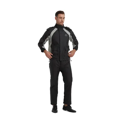 Workshop Working Clothes Rainsuit Safety Waterproof Raincoat Outdoor Riding Split Raincoat Mens