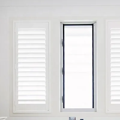 Customized Windproof Rainproof Villa Kitchen Indoor Ventilation Windowm Aluminum Hinged Panel Shutters Louver Components