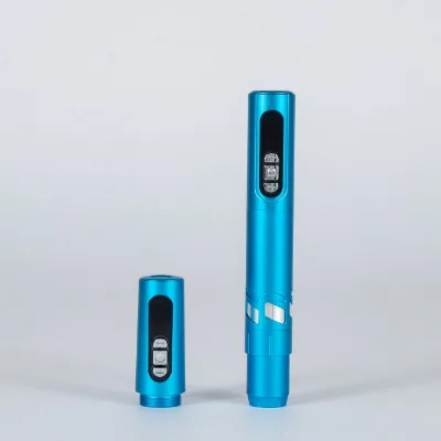 Wireless Electric Tattoo Pen Machine with Aluminum Body for Permanent Makeup Microblading SPMU Cartridge Needles-MZ INK MZWL-45