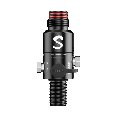 Paintball Accessories Multifunctional Lightweight Material HPA Scuba Black Cricket Standard Regulator