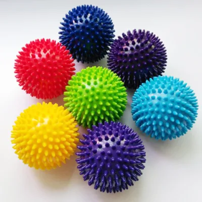Pilates 9 Inch Small Exercise Pink Pvc Mini Yoga Ball Black