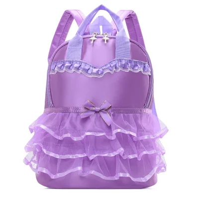 Dancing Artist Girl Academy School Bag Ballet Backpack Extra Shoe Storage Compartment Dance Backpack