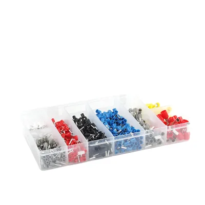 Insulated Wire Ferrules Kit Assorted 0.5-10mm2 Tinned Copper Cord End Terminals PVC Sleeve Crimp Connectors Price Negotiable