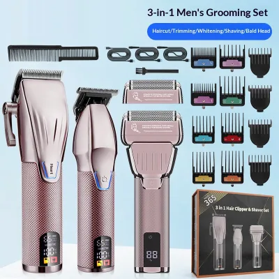 3 Female Hair Trimmer for Men Electric Shaver Multifunctional Electric Push Shear Home Carving Hair Trimmer