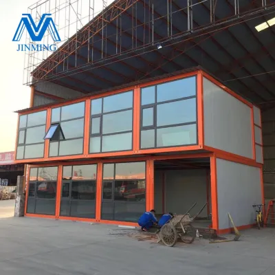 Steel Structure Double-Storey Bungalow Easy Install Double-Storey Detachable Container Tiny House