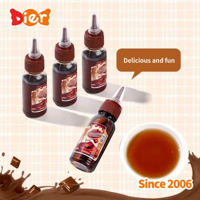 Candy Wholesale Custom Private Label Hot Selling Chocolate Flavored Brown Liquid Candy Kids Candy Toy for Daily Eating and Play