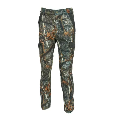 Custom  Real Tree Camouflage Waterproof Working  Fleece Trousers Hunting Pants
