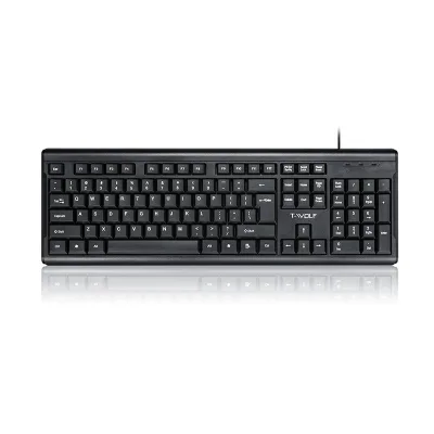 Custom T15 Laptop Keyboard Mechanical Wireless RGB Backlit Spill Resistant Business Keyboard with Touchpad