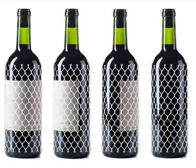 Mesh Net Glass Bottle Protective Sleeves Wine Beer Netting