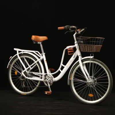 Factory Wholesale New Ladies City Bike Low Step Through Women Urban Commuter Bicycle Cheap Price