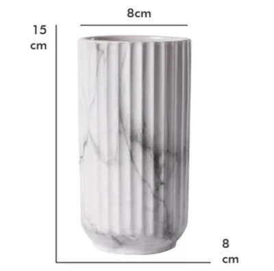 Popular Custom Glazed Ceramic Marbling Vase Tall Pottery & Enamel Option for Home Decor