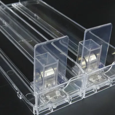 High Quality Clear Acrylic Shelf Dividers for Tobacco Display Rack Pusher Tobacco Spring Acrylic Shelf Pusher Dividers