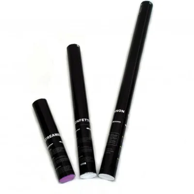 OEM High Quality Party Popper Confetti Cannon Metallic Multi-color for Night Club Concert Stage