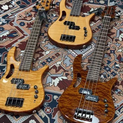 High Quality Mini Electric Bass Guitar Monster Minibeast Beginner's Entry-Level Low-String