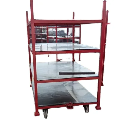 Warehouse Storage Rack Trolley Defective Car Turnover Rack with Good Car Pick-Up Steel Platform Taobao Sorting Car Material