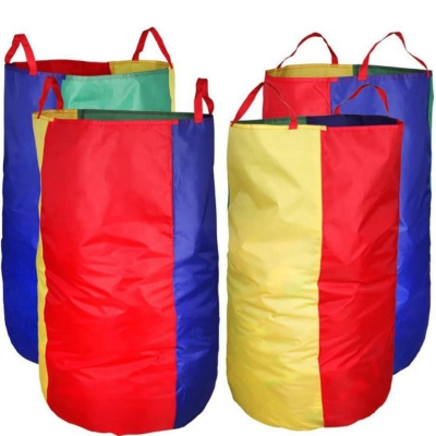 GARDEN YARD OUTDOOR TOYS JUMPING BAG and RACING GAME PARTY GAME WOODEN SPOON & EGGS THREE-LEGS 2023 HOT SALE