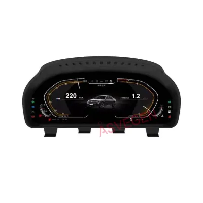Car Digital Dashboard LCD Monitor Miles Tech Digital Instrument Digital Speedometer Auto Panel for BMW F10 NBT 2013-2017