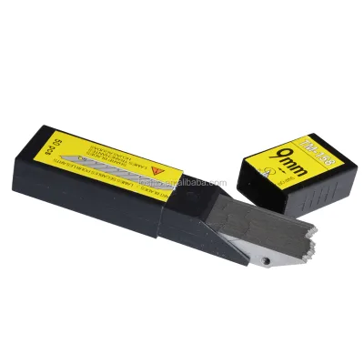 30 Degree Angle 9mm Industrial Knife Blade Safety Cutter Spare Blade