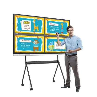 Factory Cheap Price Write Lcd Smart School Board Touch Screen Education Interactive Whiteboard