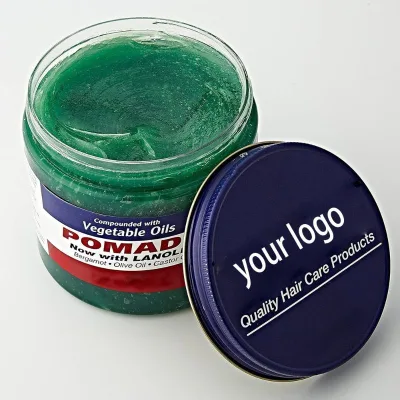 Hair Styling Products Pomade Natural Vegetable Ingredient Manufacture Lowest Prices