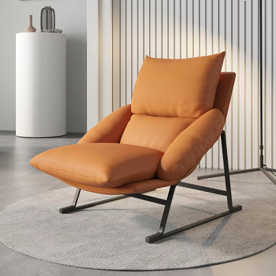 Modern Leather Chaise Lounge Indoor Leather Chaise Lounge Elegant Chaise Lounge