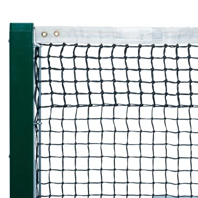 Heavy Duty European Style Offial Size Machine Made Double-Layered Tennis Net for Competition