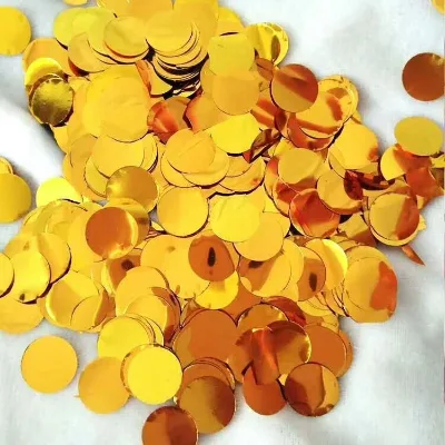 Bespoke Wedding Halloween Birthday Christmas Eco-Friendly Paper Confetti Poppers Metallic Circle Mini Mix Color 2.5cm 1cm