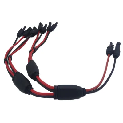 1000v Male and Female Solar Y Branch Solar Connector the Redefining One Tow Four Factory Source Customization