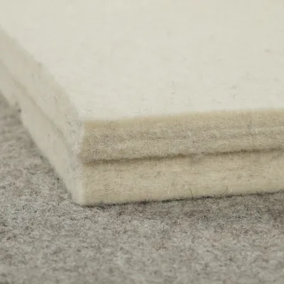 Environmental protection Recyclable Pure Wool White Gray Shock-proof Moisture-proof Multi-purpose Sealing Industrial Wool Felt