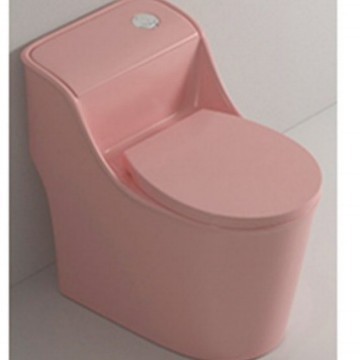 Light Luxury Creative Super Large Swirl Toilet Modern Concealed Tank Mute No Pressure Limitation Pumping Toilet Colorful Water