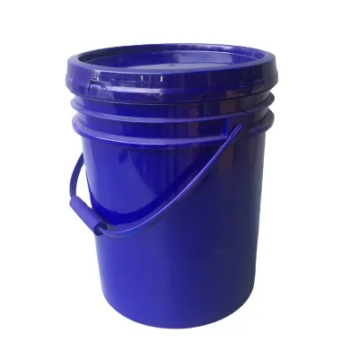 Factory Customized 18L Food Grade Durable Storage Water Plastic Bucket with Lids Paint Barrel Custom Bucket Custom