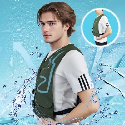 Industrial Refrigeration Ice Body Cooling Cool Working Protect From Heat Gel Vest Jacket Ice Gel Cool Heat Pack Cooling Vest