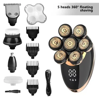 OEM Electric Shaver Nose Trimmer Facial Clean Beard Mens Electric Razor Sideburns Shaving Machine Kit Men Shaver