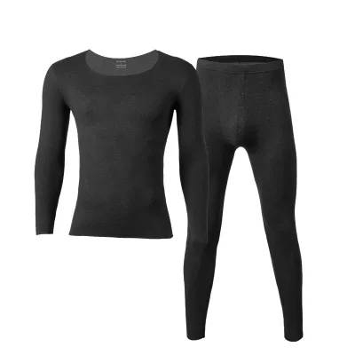 Breathable Soft Functional Underwear Men's Winter Warm Ski Thermal Underwear Set Flexible Thermoactive Functional
