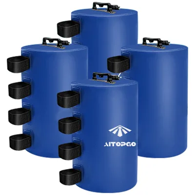 Factory Custom Eco Friendly PVC Tents Sand Bag Tent Canopy Water Bags for Pop up Canopies Gazebo